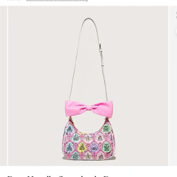 NWOT SCL Pink Bow Princess Crossbody - Picture 10 of 11